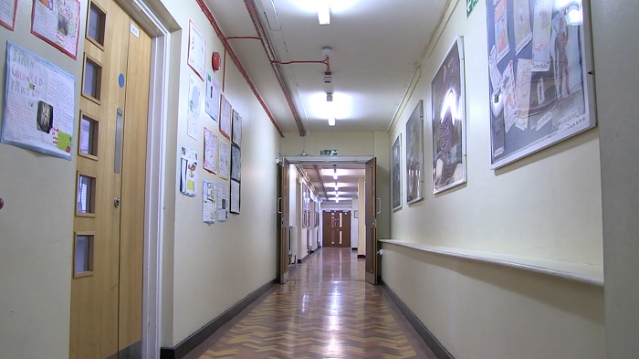 Corridor at Campion School